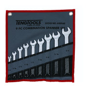 Teng Tools Combination Spanner Set 1/4"-3/4" Tool Roll 9 Pieces Teng Tools - Dynamic Drive