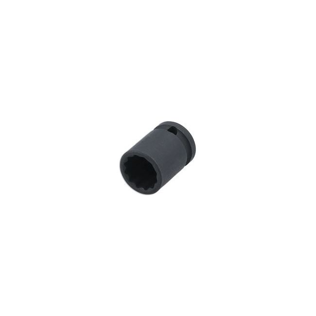 Laser 19mm Bi-Hex Impact Socket 1/2"D 8280 Laser - Dynamic Drive