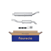 Hella End Silencer Rear fits Chrysler Tacuma 1995-2001 2.4 3.3