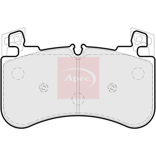 Apec Front Brake Pad Set fits Land Rover Defender 2020 on 2.0 3.0