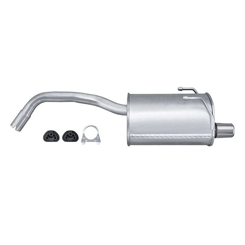 Hella End Silencer Rear fits Fiat 500 2007 on 1.2
