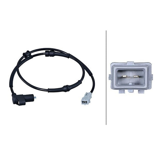 Hella ABS Wheel Speed Sensor Front fits Citroën Xsara 1997-2005