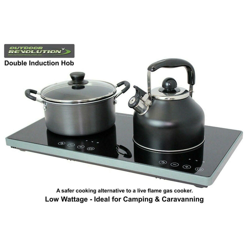 Outdoor Revolution Low Wattage Double Induction Hob Outdoor Revolution  - Dynamic Drive