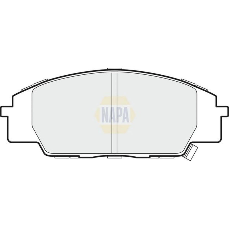 NAPA Front Brake Pad Set fits Honda Civic VII 2001-2005 2.0