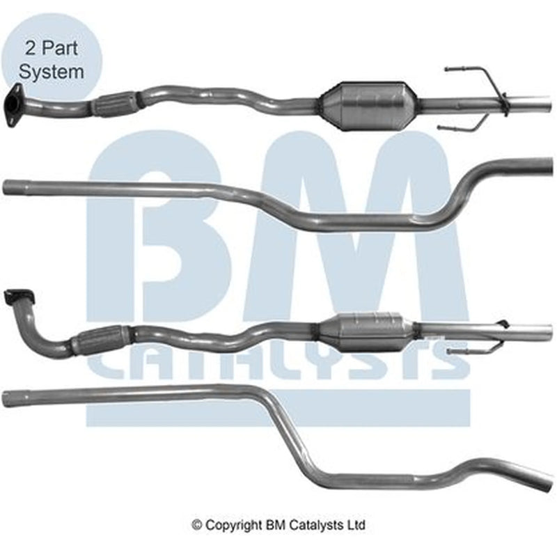 BM Catalysts Homologated Diesel Cat fits Opel Meriva A 2003-2010 1.7
