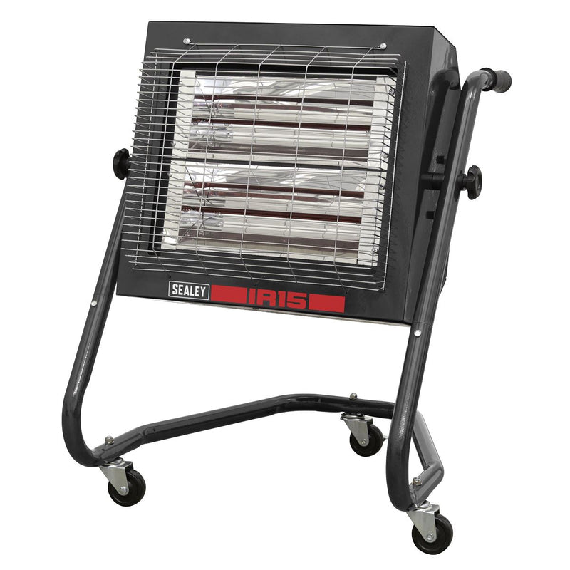 Sealey Infrared Halogen Heater 1.4/2.8kW 230V IR15 Sealey - Dynamic Drive