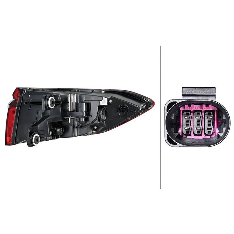 Hella Tail Light / Lamp LED Left fits Audi A8 D5 2017-2019