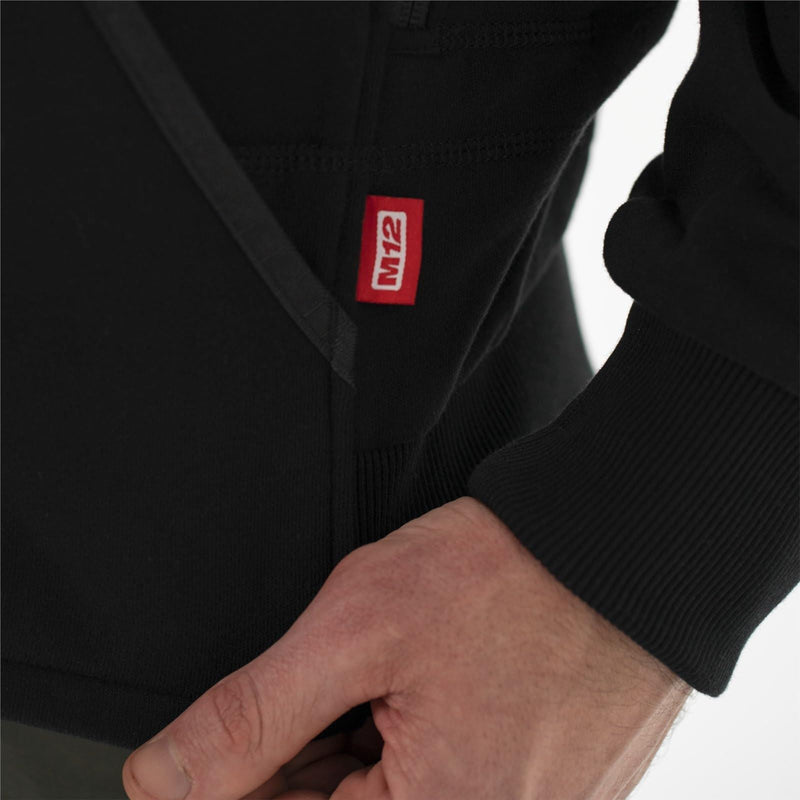 Milwaukee M12Hhbl4-0(L) Heated Hoodie Blk X 4932480063 Milwaukee - Dynamic Drive