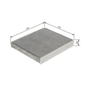 Bosch Cabin Air Filter (Pollen Filter) fits Subaru Impreza 2000-2009