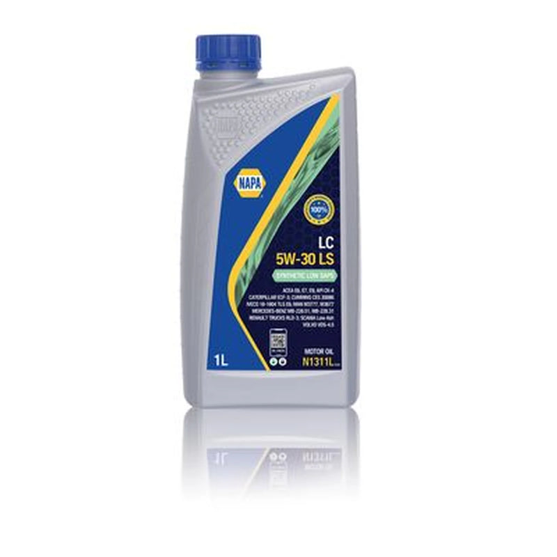 NAPA Engine Synthetic Oil 1L E9 CK-4 5W-30 fits Isuzu D-Max II 2012-2022 1.9 2.5