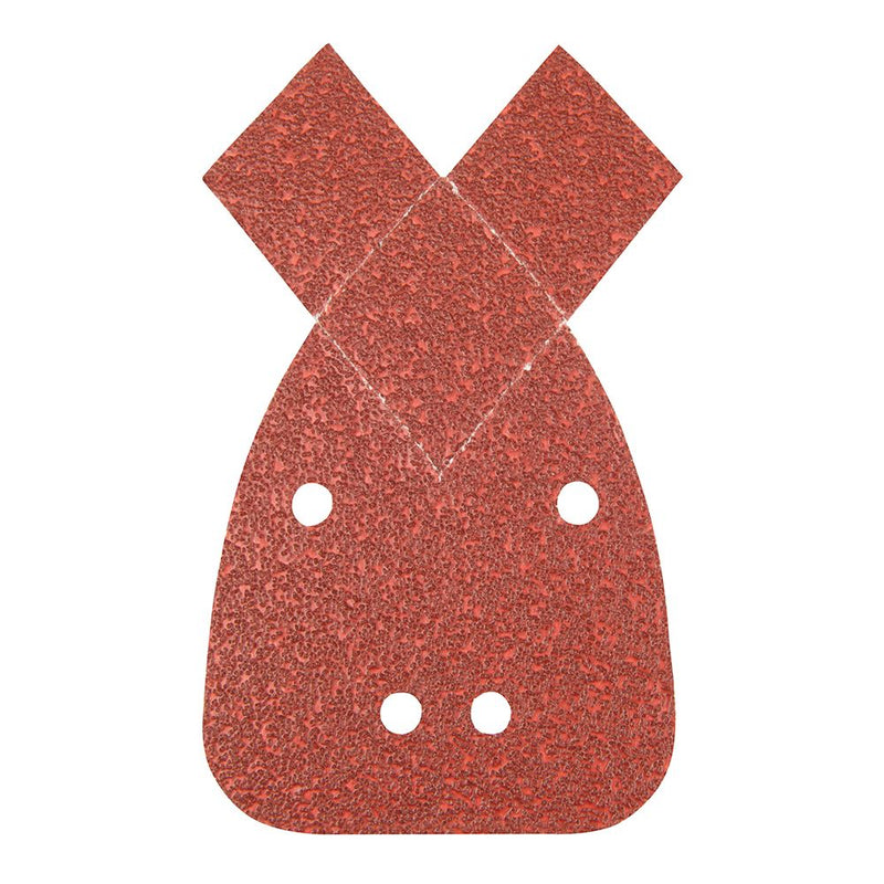 Silverline Hook & Loop Detail Sander Sheets with 2 Tips 140mm 10pk 60 Grit Silverline - Dynamic Drive