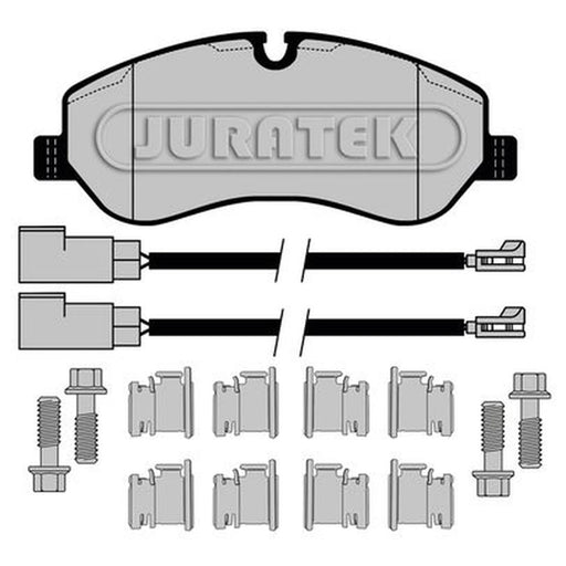 Juratek Front Brake Pad Set fits Ford Tourneo Custom V362 Bus 2012-2023