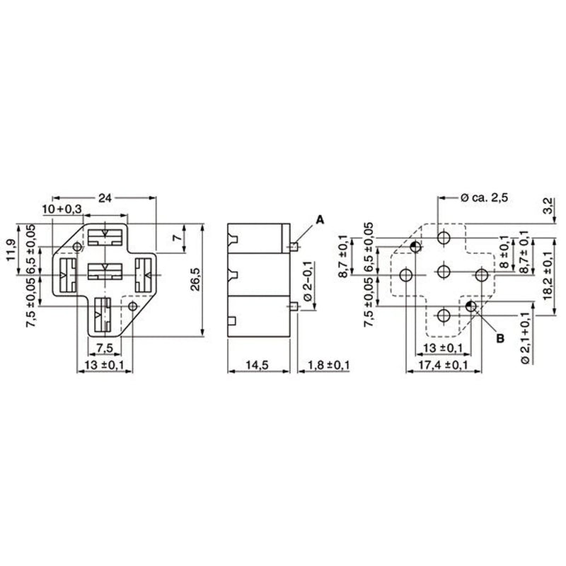 Bosch Relay Socket Base