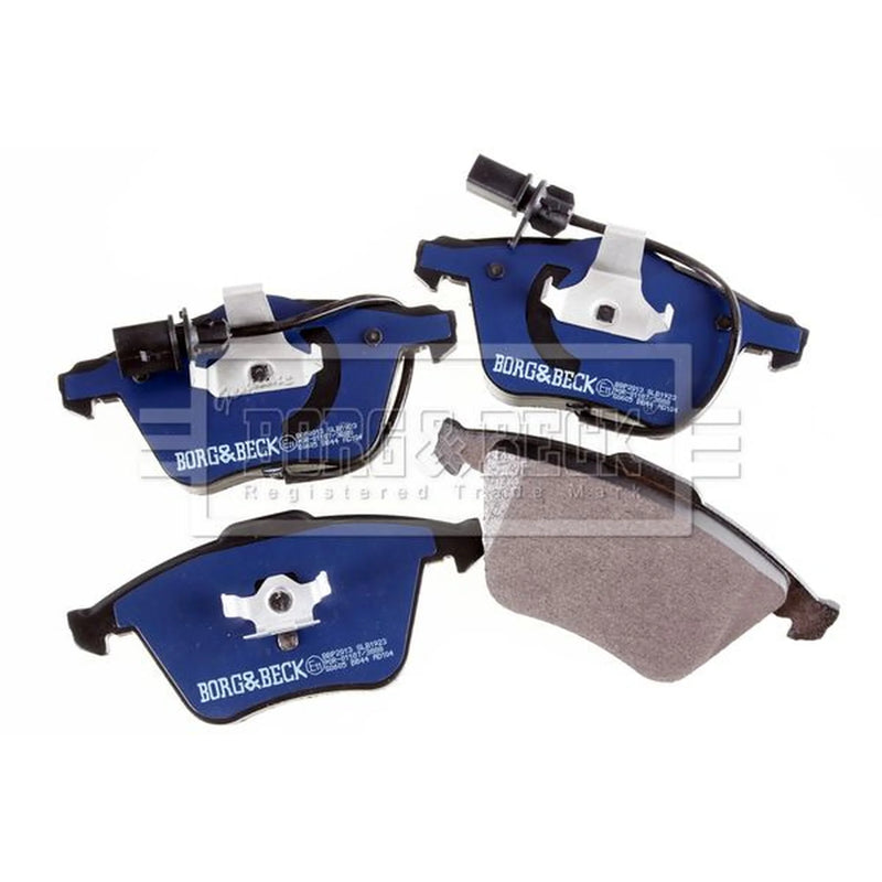 Borg & Beck Front & Rear Brake Discs & Pads fits Audi A6 C6 2004-2011