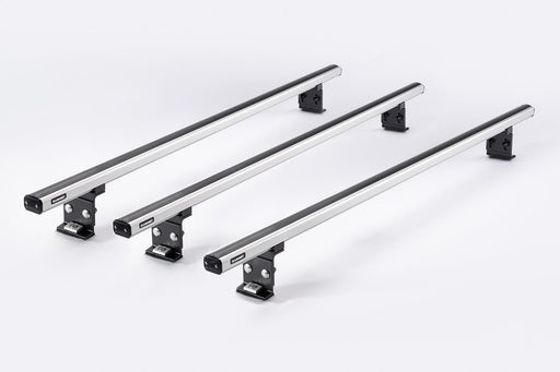 Summit Commercial 3 x Aluminium Fixed Point Roof Bars Rack 1.7m SULC-005 Summit - Bars 4 Cars
