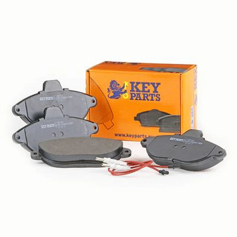 Key Parts 4 x Front Brake Pad Set fits Citroën Dispatch I 1995-2006 1.6 1.9 2.0