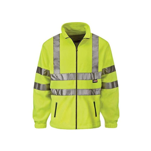 Scan Hi-Vis Yellow Full Zip Fleece - XXL (50in) Scan - NN4 Online