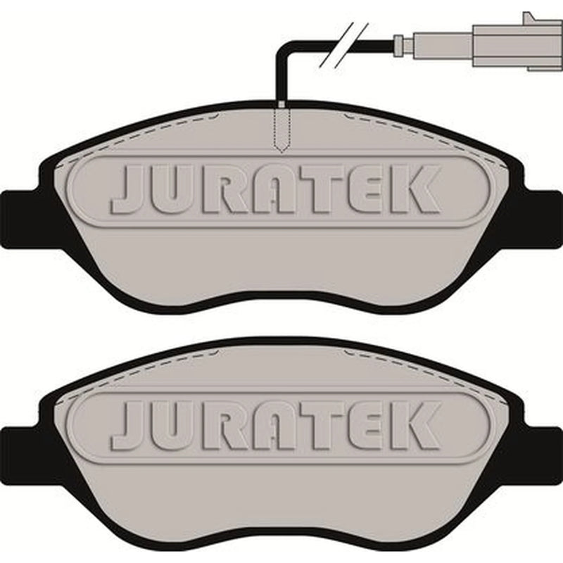 Juratek Front & Rear Brake Discs & Pads fits Alfa Romeo Mito 2008-2018