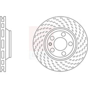 Apec 2 x Front / Brake Discs DSK2311B