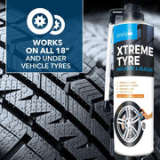 Simply Extreme Car Tyre Inflator & Sealer Vehicle Van Instant Puncture Repair Simply - Dynamic Drive