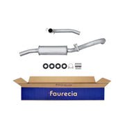 Hella End Silencer Rear fits Citroën C25 1981-1994 1.8 2.0