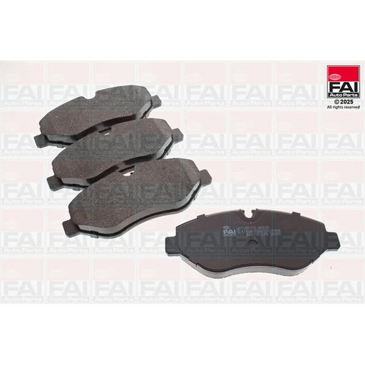 FAI Front Brake Pad Set fits Mercedes-Benz Eqv 2020 on 447.813 447.815