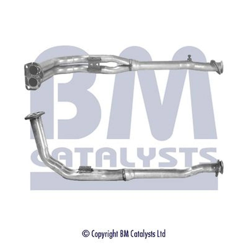 BM Catalysts Exhaust Pipe OD fits Volvo 740 Kombi 1987-1992 2.0 2.3