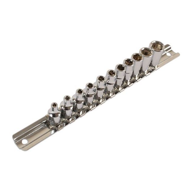 Laser BA Socket Set 1/4"D 11pc 3399 Laser - Dynamic Drive