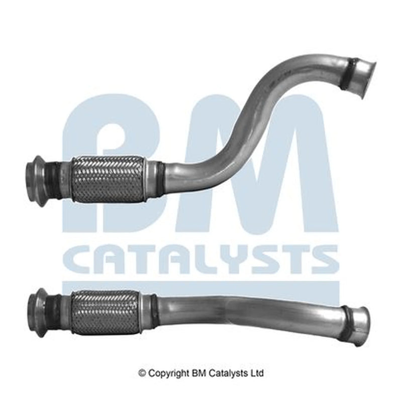 BM Catalysts Exhaust Pipe OD fits Citroën C5 Aircross 2018 on 1.6