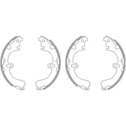 Mintex Brake Shoe Set Axle Kit fits Toyota Corolla 1987-1997 1.3 1.6 1.8 2.0