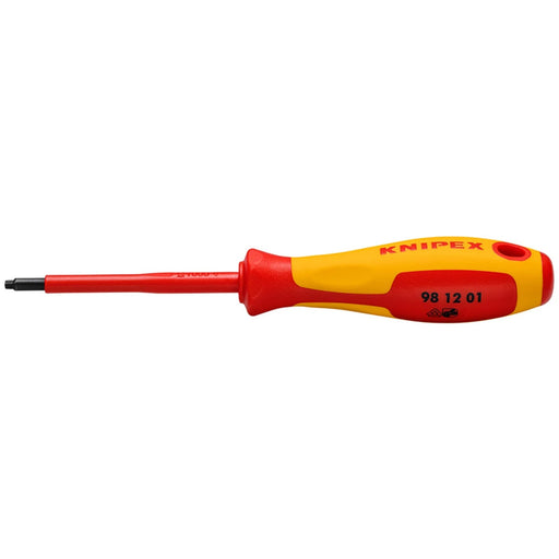 KNIPEX 98 12 01 VDE Insulated Robertson Screwdriver, R1 - 98 12 01