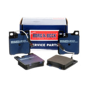 Borg & Beck Front & Rear Brake Discs & Pads fits Mercedes-Benz E-Class T-Model