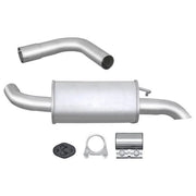 Hella End Silencer Rear fits Ford Mondeo III Turnier 2000-2007 2.0 2.2