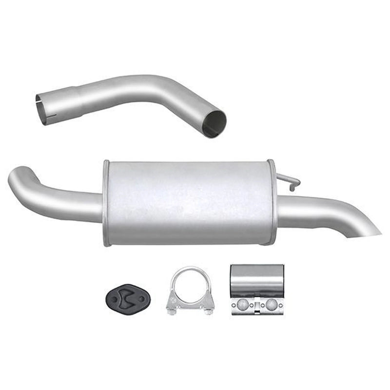 Hella End Silencer Rear fits Ford Mondeo III Turnier 2000-2007 2.0 2.2