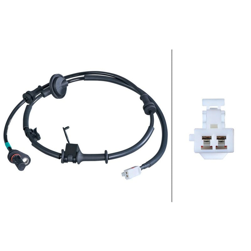 Hella ABS Wheel Speed Sensor Rear Left 6PU 358 417-191