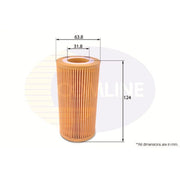 Comline Full Service Kit with Air, Oil, Fuel & Cabin Filters fits VW Eos