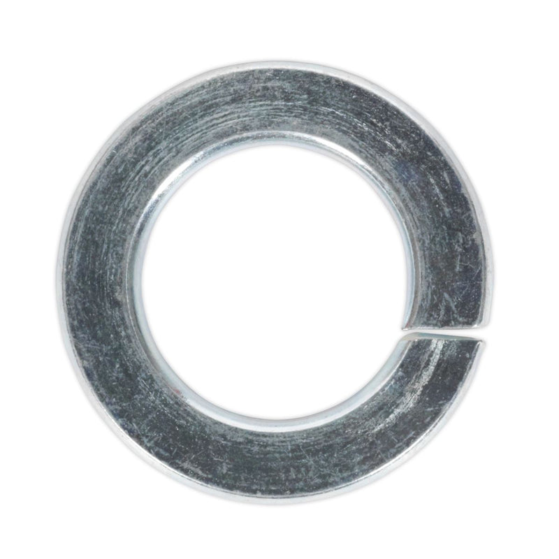 Sealey Spring Washer DIN 127B M14 Zinc Pack of 50 SWM14 Sealey - Dynamic Drive