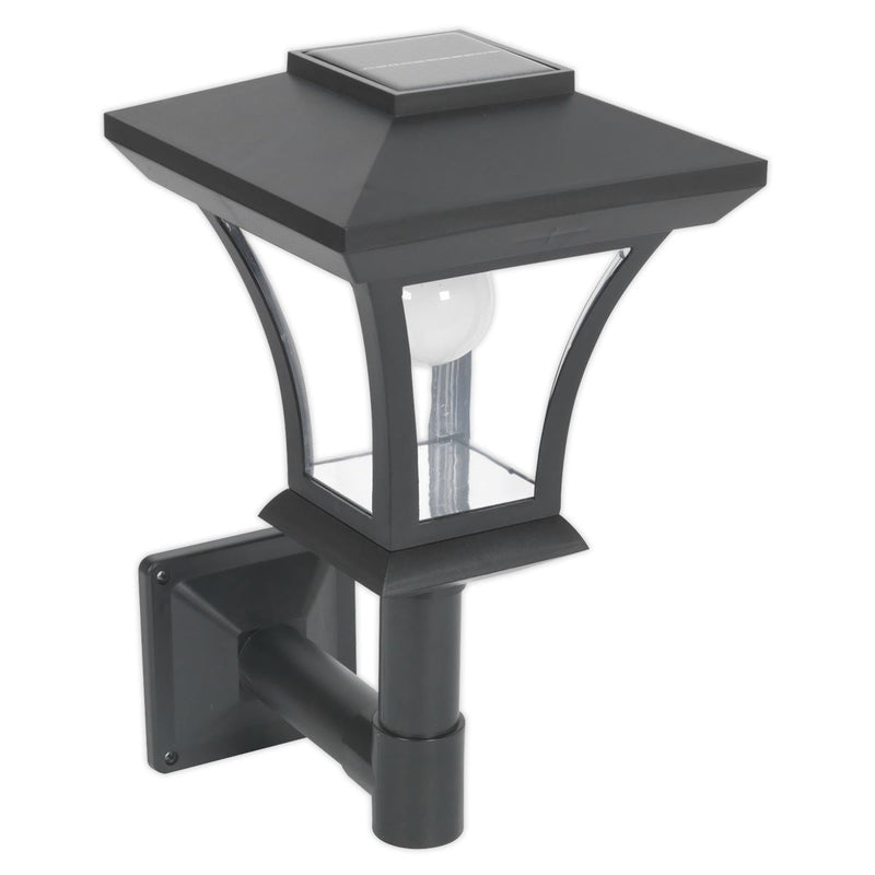 Sealey Solar Powered LED Garden Lamp Wall Mounting GL61 Sealey - Dynamic Drive