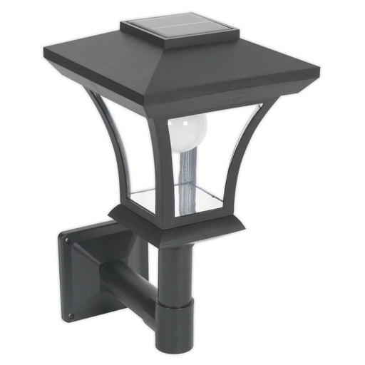 Sealey Solar Powered LED Garden Lamp Wall Mounting GL61 Sealey - Dynamic Drive