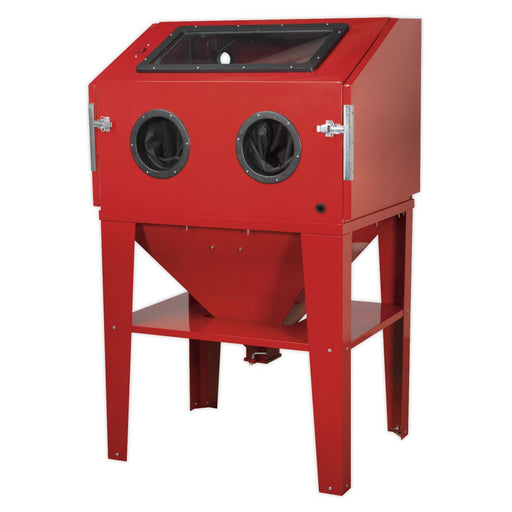 Sealey Shot Blasting Cabinet Double Access 960 x 720 x 1500mm SB974 Sealey - Dynamic Drive