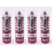 4 x PMA WHEEL LACQUER CLEAR PAINT SPRAY 500ml LAQUER BODYSHOP REPAIR PMA - Dynamic Drive