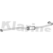 Klarius Box With Centre Pipe Centre fits Nissan X-Trail I 2001-2005 2.2