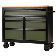 BUNKER 7 Drawer Workbench Roller Tool Cabinet, 41", Green - B100-41GR/FSC - image 1