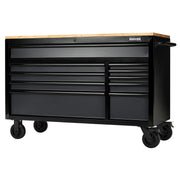 BUNKER 10 Drawer Workbench Roller Tool Cabinet, 56", Grey - B100-56G/FSC - image 1