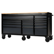 BUNKER 15 Drawer Workbench Roller Tool Cabinet, 72", Grey - B100-72G/FSC - image 1