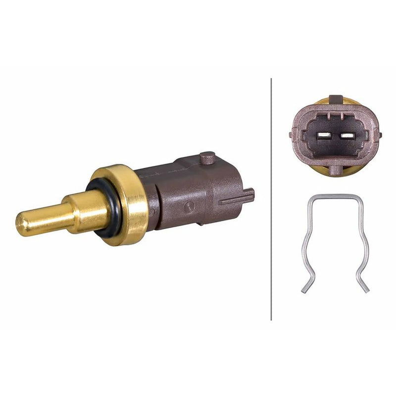 Hella Coolant Temperature Sensor fits Alfa Romeo Tonale 2022 on 1.3 1.5