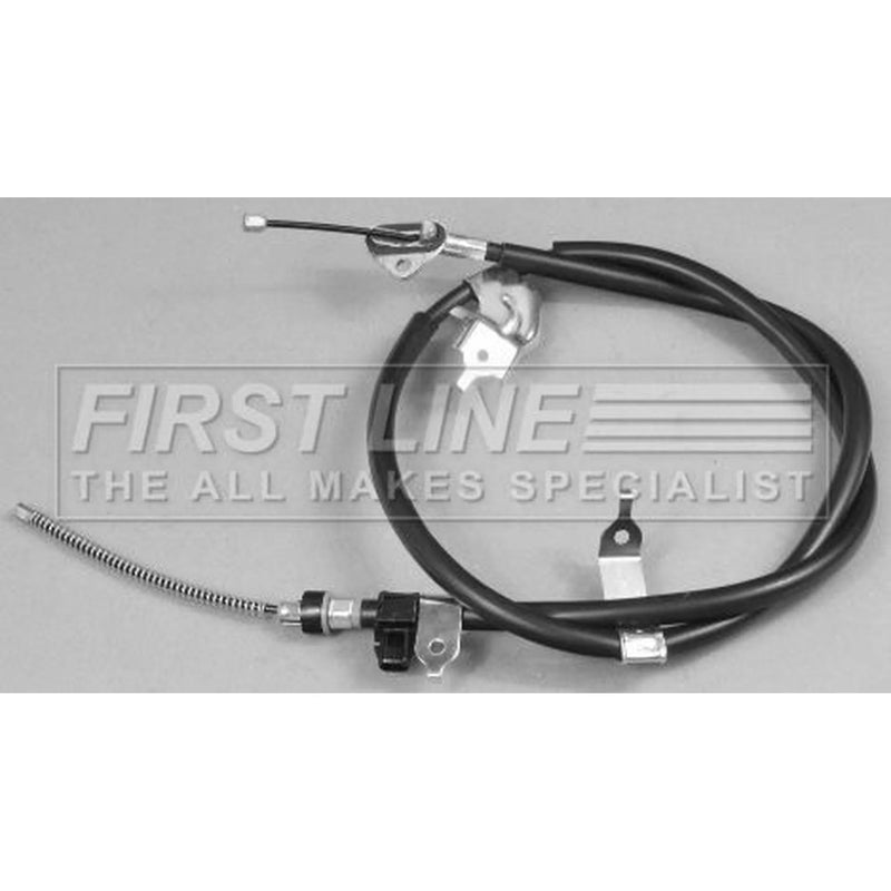 First Line Handbrake Cable Left Rear fits Daihatsu Charade VIII 2011 on 1.33