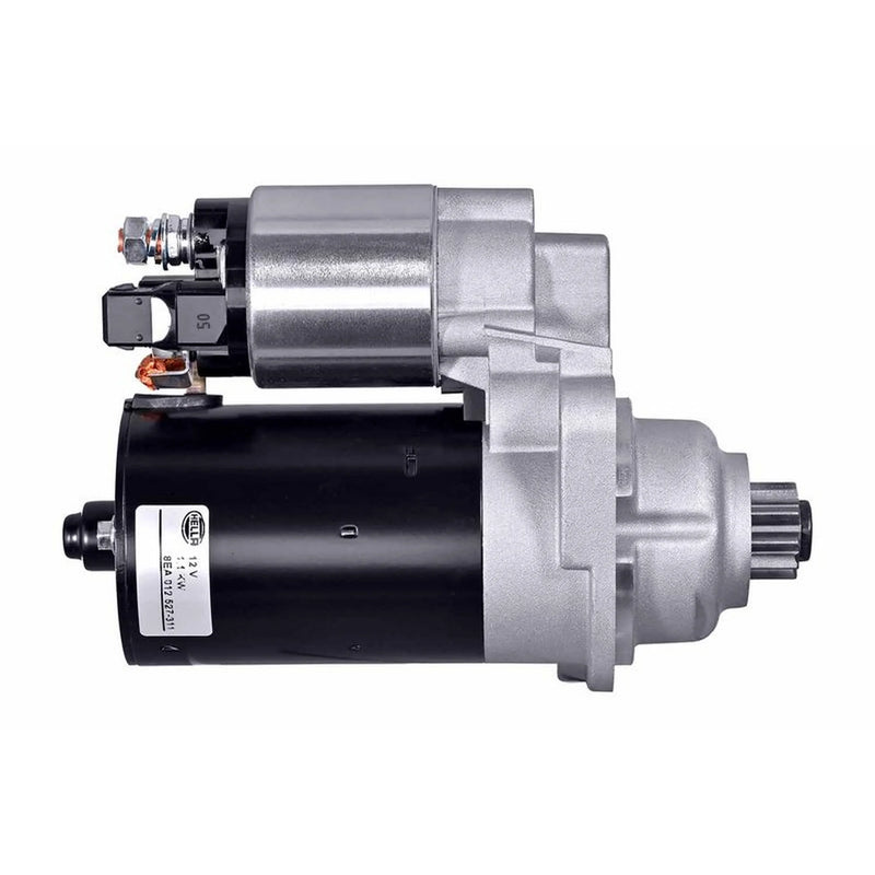 Hella Starter Motor 12V 1.1kW 10 Teeth fits Audi A3 1996-2003 1.8