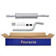 Hella Front Silencer Front fits Opel Astra G 2007-2009 1.4