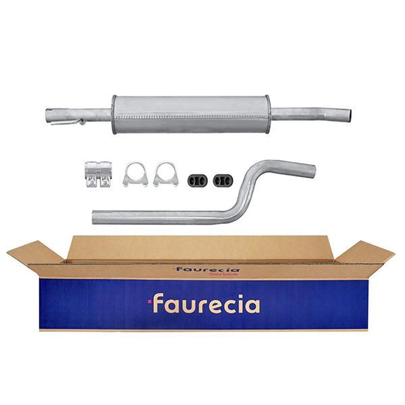 Hella Front Silencer Front fits Opel Astra G 2007-2009 1.4